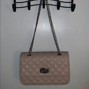 Express Quilted Blush Shoulder Bag